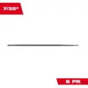 Milwaukee 49-16-2889 7/32” Round File for Saw Chain 6 PK