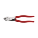 Klein Diagonal Cutting Pliers, Angled Head, Short Jaw, 8-Inch (D248-8)