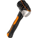 Klein Fiberglass Handle Wedge Sledge Hammer, 3-Pound (H80603)