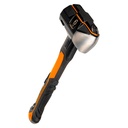 Klein Fiberglass Handle Wedge Sledge Hammer, 6-Pound (H80606)