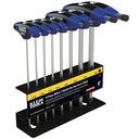 Klein Hex Key Set, Metric, Journeyman™ T-Handle, 9-Inch with Stand, 8-Piece (JTH98M)