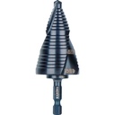 Klein Step Drill Bit, Quick Release, Double Spiral Flute, 7/8 to 1-3/8-Inch (QRST15)