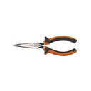 Klein Long Nose Side Cut Pliers, 7-Inch Slim Insulated (2037EINS)