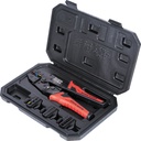 Klein Ratcheting Crimper Set, 10-22 AWG Terminals (3000CRKIT)