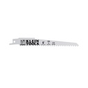 Klein Reciprocating Saw Blades, 6 TPI, 6-Inch, 5-Pack (31716)