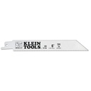 Klein Reciprocating Saw Blades, 18 TPI, 6-Inch, 5-Pack (31728)