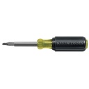 Klein Multi-Bit Screwdriver / Nut Driver, 10-in-1, Phillips, Slotted Bits (32477)