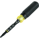 Klein KNECT™ 11-in-1 Ratcheting Impact Rated Screwdriver / Nut Driver (32500HDRT)