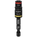 Klein 1/4-Inch Hex Drive 3-in-1 Impact Rated Flip Socket Set (32931)