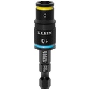 Klein 1/4-Inch Hex Drive 2-in-1 Impact Rated Flip Socket Set, Metric (32931M)