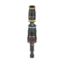 Klein 1/4-Inch Hex Drive 4-in-1 Impact Rated Flip Socket Set, Metric (32932M)