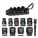 Klein 3/8-Inch Drive Grab-And-Go Impact Socket Set, Metric, 10-Piece (33809M)