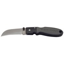 Klein Lightweight Lockback Knife 2-1/2-Inch Sheepfoot Blade, Black Handle (44004)