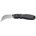 Klein Lockback Knife, 2-5/8-Inch Hawkbill Blade, Black Handle (44005)
