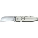 Klein Lightweight Lockback Knife 2-1/2-Inch Coping Blade, Silver Handle (44007)