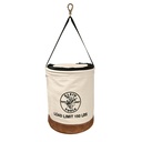 Klein Canvas Bucket with Closing Top, 17-Inch (5104CLR17)