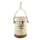 Klein Leather Bottom Bucket with Top (5104VT)