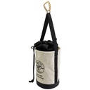Klein Canvas Bucket with Drawstring Close, 17-Inch (5114DSC)