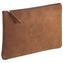 Klein Zipper Bag, Contractor's Leather Portfolio (5136)