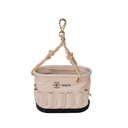 Klein Canvas Bucket, 41-Pocket Oval Bucket with Swivel Snap (5152S)