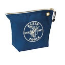 Klein Zipper Bag, Canvas Consumables Tool Pouch, Blue (5539BLU)