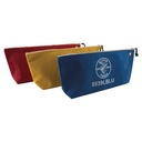 Klein Zipper Bags, Large Canvas Tool Pouches, Assorted Colors, 3-Pack (5539LCPAK)