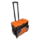 Klein Tradesman Pro™ Tool Master Rolling Tool Bag, 19 Pockets, 22-Inch (55473RTB)