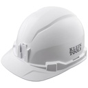 Klein Hard Hat, Non-Vented, Cap Style, White (60100)