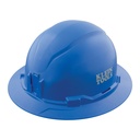 Klein Hard Hat, Non-Vented, Full Brim Style, Blue (60249)