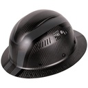 Klein Carbon Fiber Full Brim Hard Hat, Spartan (60513)