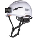 Klein Safety Helmet, Type-2, Non-Vented Class E, with Rechargeable Headlamp (60525)