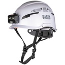 Klein Safety Helmet, Type-2, Vented Class C, with Rechargeable Headlamp (60526)
