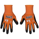 Klein Knit Dipped Gloves, Cut Level A1, Touchscreen, 1-Pair