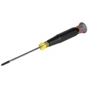 Klein #0 Phillips Precision Screwdriver, 3-Inch Shank (6233)