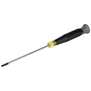 Klein 1/8-Inch Slotted Precision Screwdriver, 4-Inch Shank (6254)