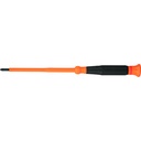 Klein Insulated Precision Screwdriver, #1 Phillips, 4-Inch Shank (6264INS)