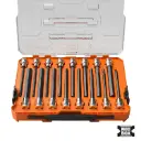 Klein Long Hex Bit Socket Set, SAE and Metric, 16-Piece (652216HEXL)
