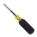 Klein Metric Color-Coded Nut Driver, Heavy-Duty Hollow-Shaft, 12mm (65412M)