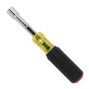 Klein Metric Magnetic Color-Coded Nut Driver, Heavy-Duty Hollow-Shaft, 12mm (65412MAGM)