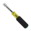 Klein Metric Color-Coded Nut Driver, Heavy-Duty Hollow-Shaft, 13mm (65413M)