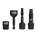 Klein KNECT™ 3/8-Inch Drive (M) Impact Socket Adapter Set (65KADPM)