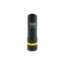 Klein 2-in-1 Impact Socket, 12-PT, 1/2 and 3/8-Inch (66011)