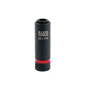Klein 2-in-1 Impact Socket, 12-PT, 5/8 and 7/16-Inch, 1/2-Inch Drive (66012)