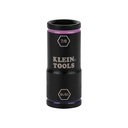 Klein Flip Impact Socket, 15/16 and 7/8-Inch, 1/4-Inch Hex and 1/2-Inch Square Drive (66073)