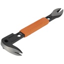 Klein Nail Puller with Integrated Dimpler, 10-Inch (66092)