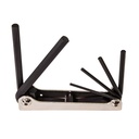 Klein Folding Hex Key Set, 6-Key, Metric Sizes (70580)