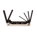 Klein Folding Hex Key Set, 7-Key, Metric Sizes (70582)