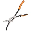 Klein Pliers, Long Reach Needle Nose Pliers, Bent Nose, 13-Inch (71401)