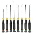 Klein Precision Screwdriver Set, Slotted, Phillips, and TORX® 8-Piece (85617)