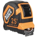 Klein Tape Measure, 25-Foot Single-Hook Auto-Lock (9125AL)